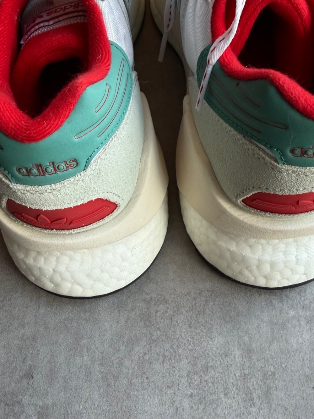 Adidas ZX730 x EQT, never made future hydro, silver metallic, men's 10 - Picture 6 of 9